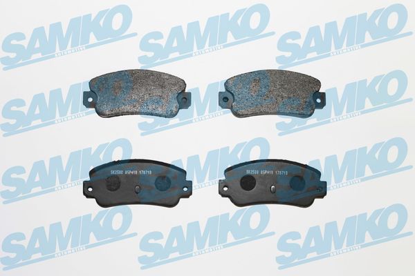 Kit pastiglie freno, Freno a disco - 5SP410 SAMKO