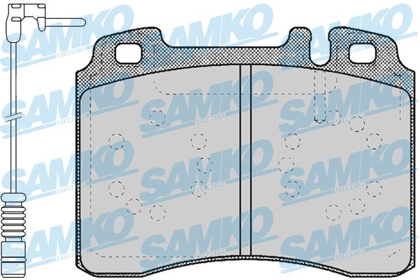 Brake Pad Set, disc brake - 5SP423A SAMKO