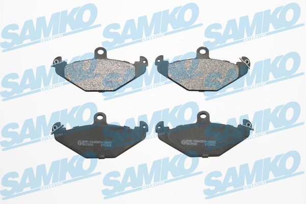 Brake Pad Set, disc brake - 5SP427 SAMKO