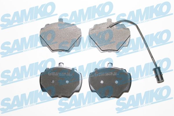 Kit pastiglie freno, Freno a disco - 5SP431 SAMKO