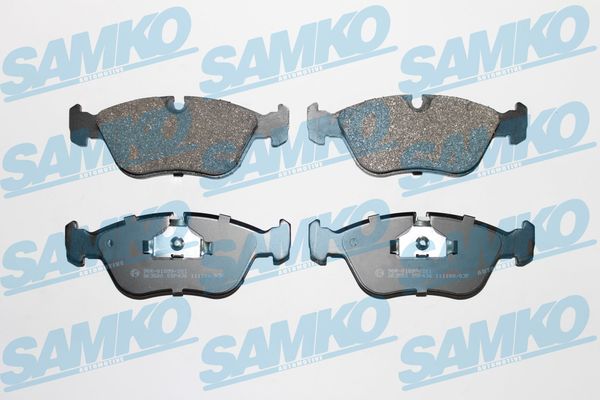 Brake Pad Set, disc brake - 5SP436 SAMKO