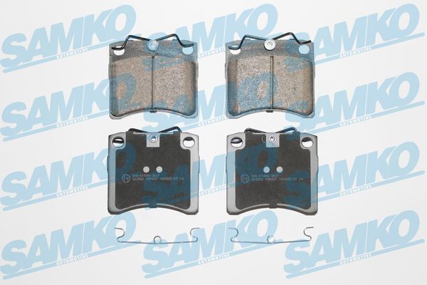 Kit pastiglie freno, Freno a disco - 5SP437 SAMKO