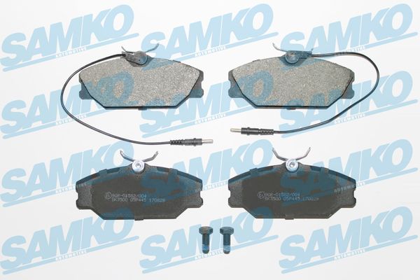 Brake Pad Set, disc brake - 5SP445 SAMKO