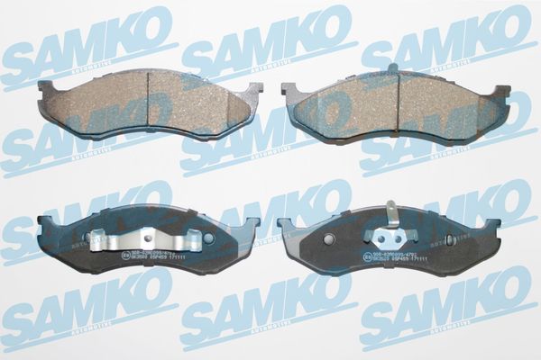 Brake Pad Set, disc brake - 5SP459 SAMKO