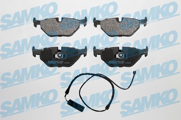 Brake Pad Set, disc brake - 5SP463A SAMKO