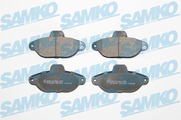 Brake Pad Set, disc brake - 5SP464 SAMKO