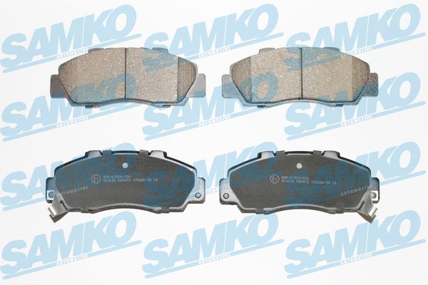 Kit pastiglie freno, Freno a disco - 5SP472 SAMKO