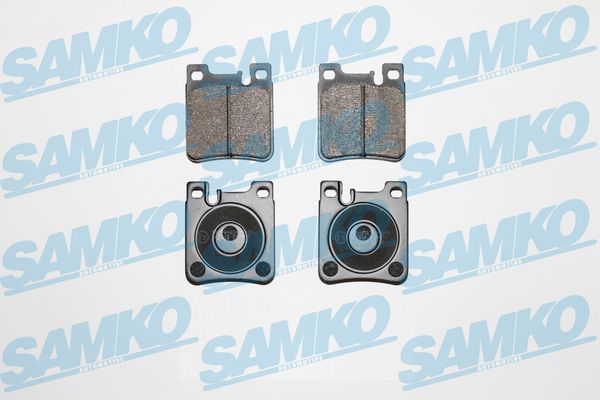 Комплект тормозных колодок, дисковый тормоз - 5SP477 SAMKO