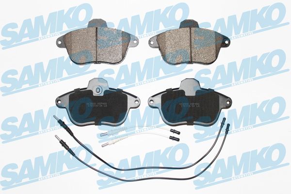 Brake Pad Set, disc brake - 5SP480 SAMKO