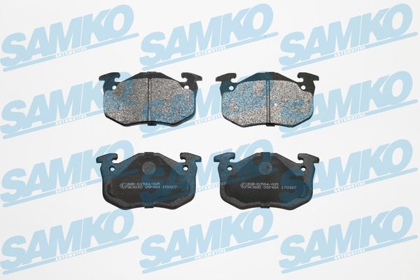 Kit pastiglie freno, Freno a disco - 5SP484 SAMKO