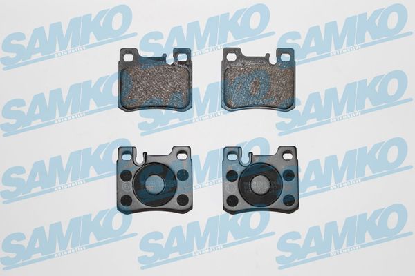 Комплект тормозных колодок, дисковый тормоз - 5SP485 SAMKO