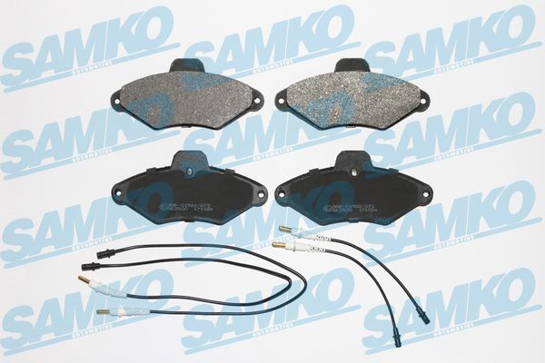 Kit pastiglie freno, Freno a disco - 5SP487 SAMKO