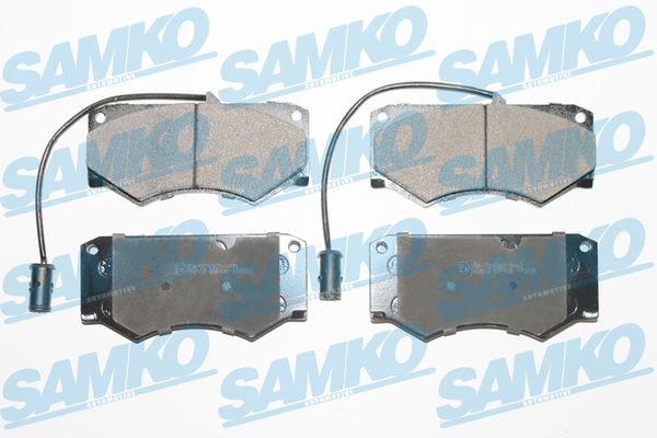 Brake Pad Set, disc brake - 5SP499 SAMKO