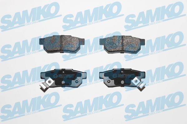 stabdžių trinkelių rinkinys, diskinis stabdys - 5SP506 SAMKO