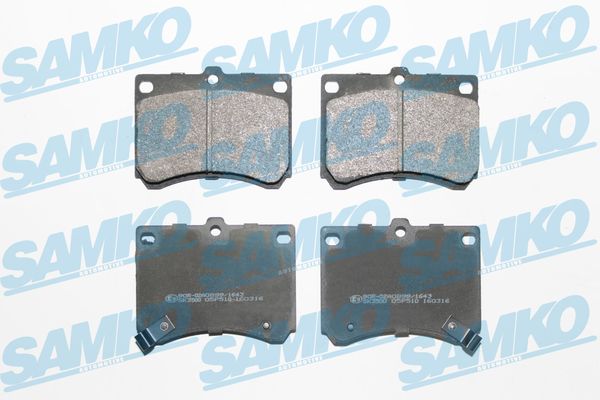 Kit pastiglie freno, Freno a disco - 5SP510 SAMKO