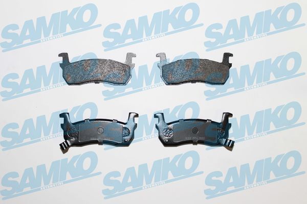 Brake Pad Set, disc brake - 5SP516 SAMKO