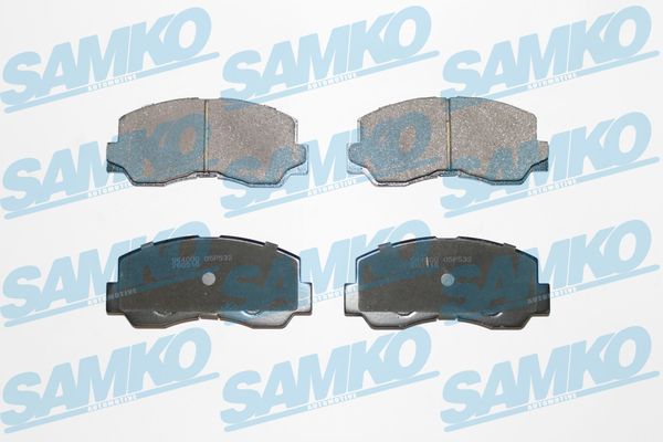 Комплект тормозных колодок, дисковый тормоз - 5SP532 SAMKO