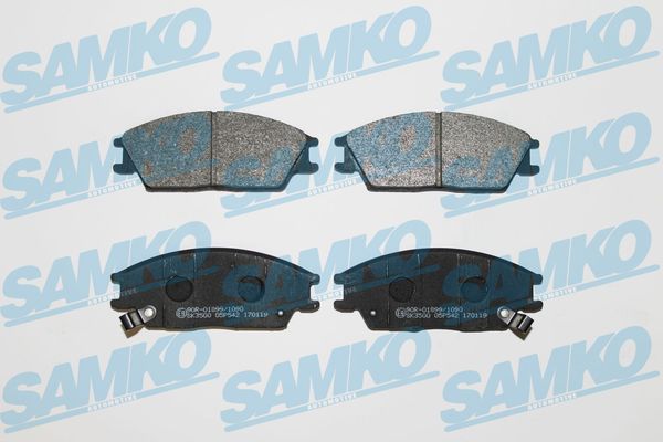 Kit pastiglie freno, Freno a disco - 5SP542 SAMKO