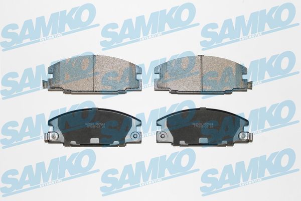 Brake Pad Set, disc brake - 5SP544 SAMKO