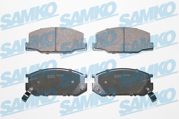 Kit pastiglie freno, Freno a disco - 5SP553 SAMKO