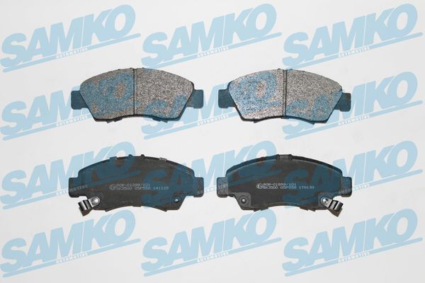Brake Pad Set, disc brake - 5SP558 SAMKO