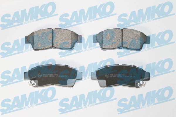 Комплект тормозных колодок, дисковый тормоз - 5SP561 SAMKO