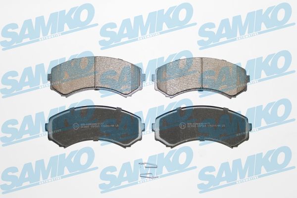 Kit pastiglie freno, Freno a disco - 5SP569 SAMKO