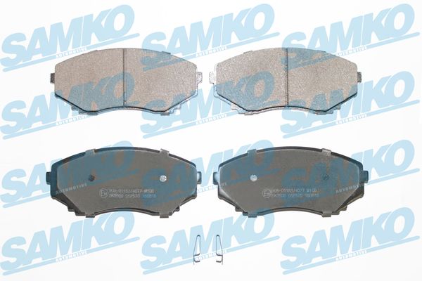Brake Pad Set, disc brake - 5SP570 SAMKO
