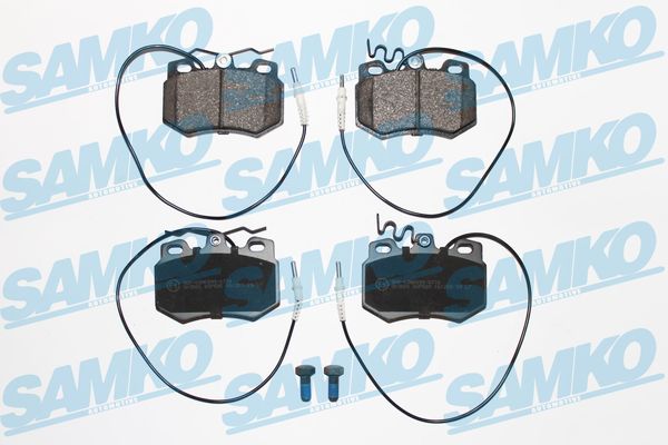Brake Pad Set, disc brake - 5SP585 SAMKO