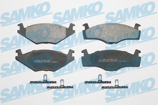 Kit pastiglie freno, Freno a disco - 5SP591 SAMKO