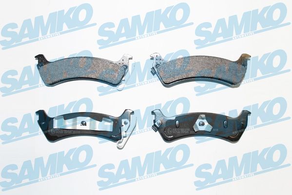 Brake Pad Set, disc brake - 5SP595 SAMKO