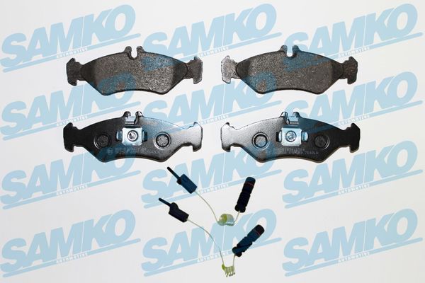 Brake Pad Set, disc brake - 5SP609A SAMKO