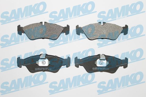 Brake Pad Set, disc brake - 5SP610 SAMKO