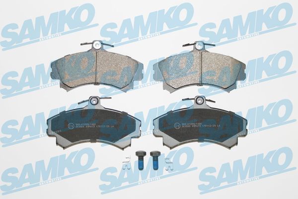 Brake Pad Set, disc brake - 5SP615 SAMKO