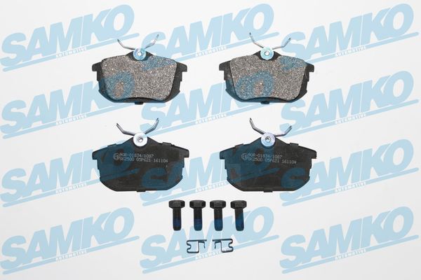 Kit pastiglie freno, Freno a disco - 5SP621 SAMKO