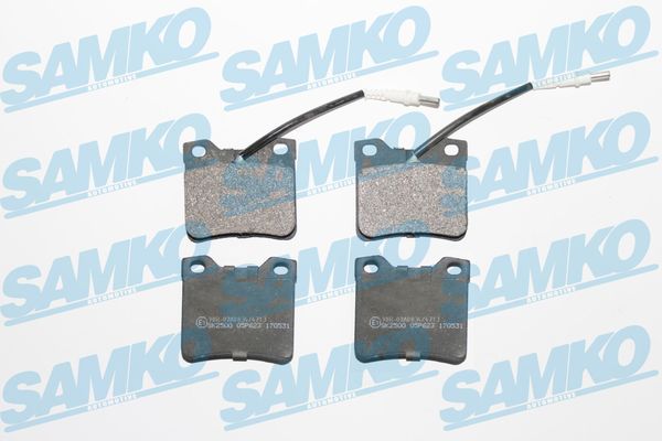 Kit pastiglie freno, Freno a disco - 5SP623 SAMKO