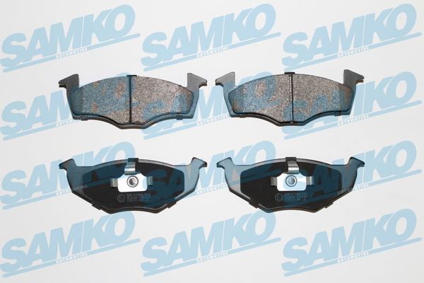 Комплект тормозных колодок, дисковый тормоз - 5SP627 SAMKO