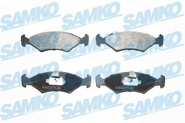 Kit pastiglie freno, Freno a disco - 5SP628 SAMKO
