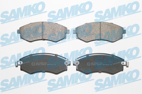 Brake Pad Set, disc brake - 5SP640 SAMKO