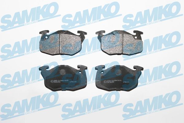Kit pastiglie freno, Freno a disco - 5SP642 SAMKO