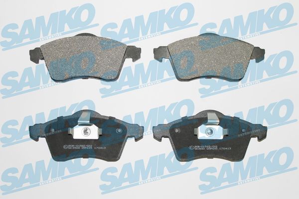 Brake Pad Set, disc brake - 5SP645 SAMKO