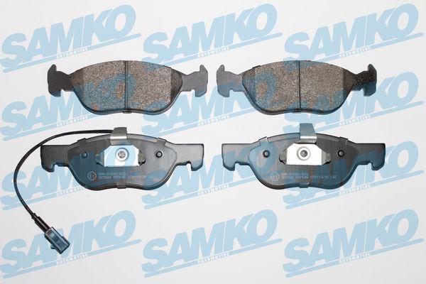 Brake Pad Set, disc brake - 5SP646 SAMKO