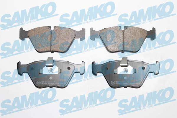 Brake Pad Set, disc brake - 5SP649 SAMKO