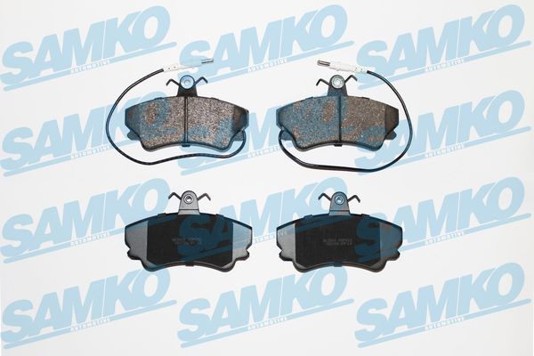 Brake Pad Set, disc brake - 5SP653 SAMKO