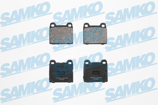 Kit pastiglie freno, Freno a disco - 5SP659 SAMKO