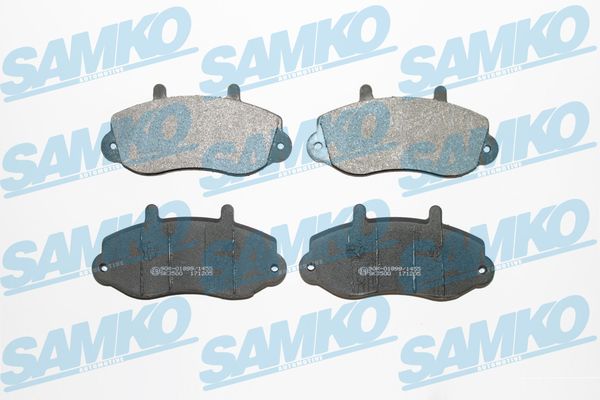 Brake Pad Set, disc brake - 5SP663 SAMKO