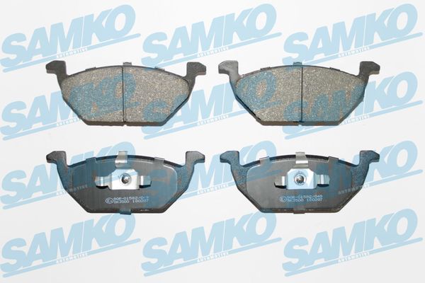 Kit pastiglie freno, Freno a disco - 5SP668 SAMKO
