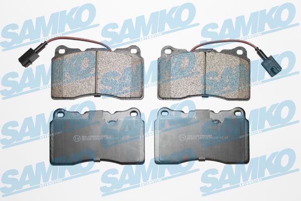 Brake Pad Set, disc brake - 5SP674 SAMKO