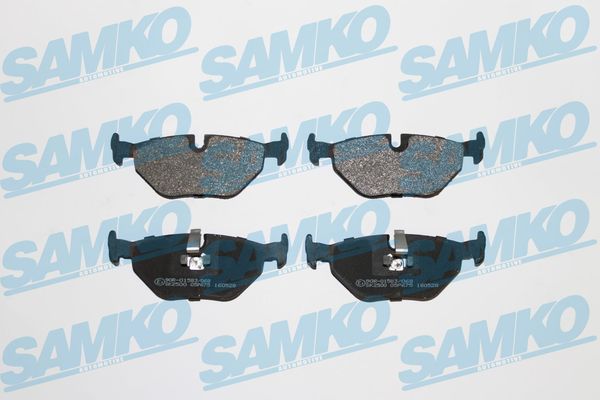 Brake Pad Set, disc brake - 5SP675 SAMKO