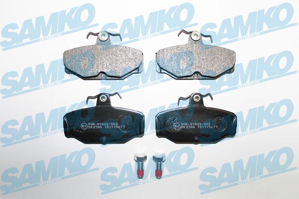 Kit pastiglie freno, Freno a disco - 5SP677 SAMKO